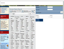 Tablet Screenshot of domains.eurisko.com.au